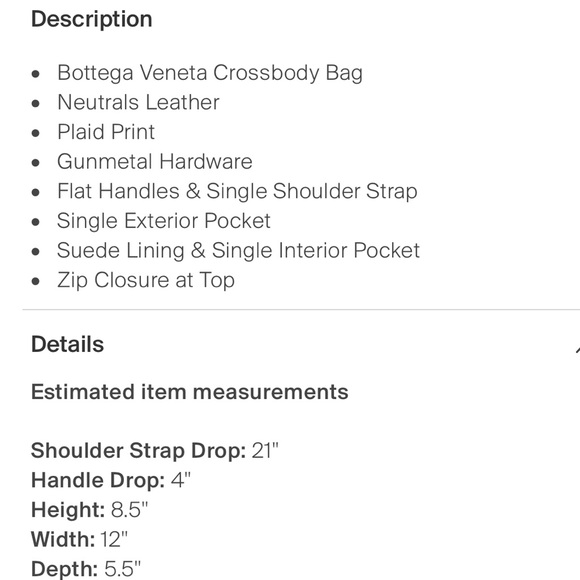 Bottega Veneta Leather Crossbody Bag - Picture 6 of 15